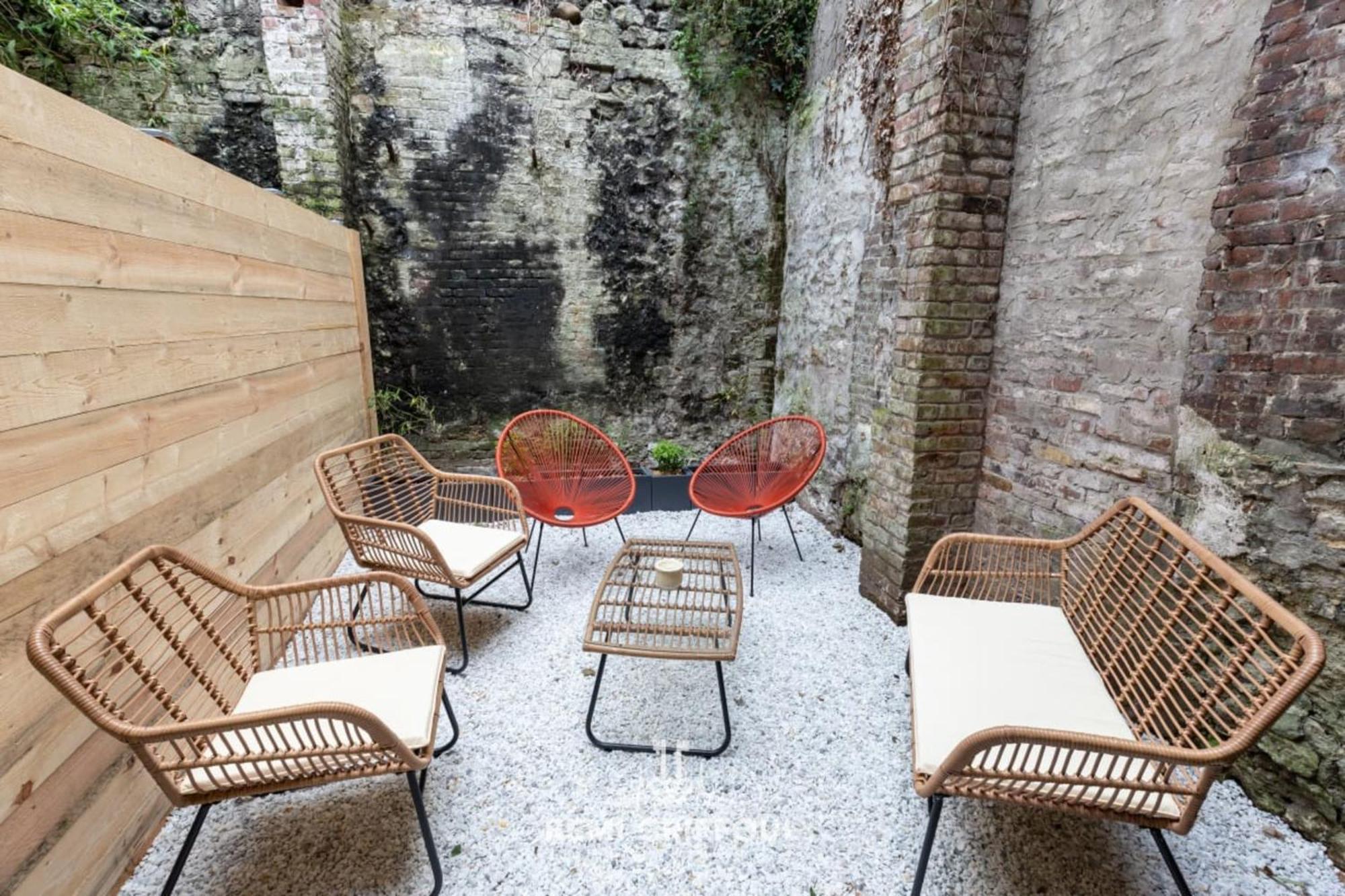L'Atelier D'Elea 4 Terrace - Industrial-Chic In The Heart Of Honfleur Villa Екстериор снимка