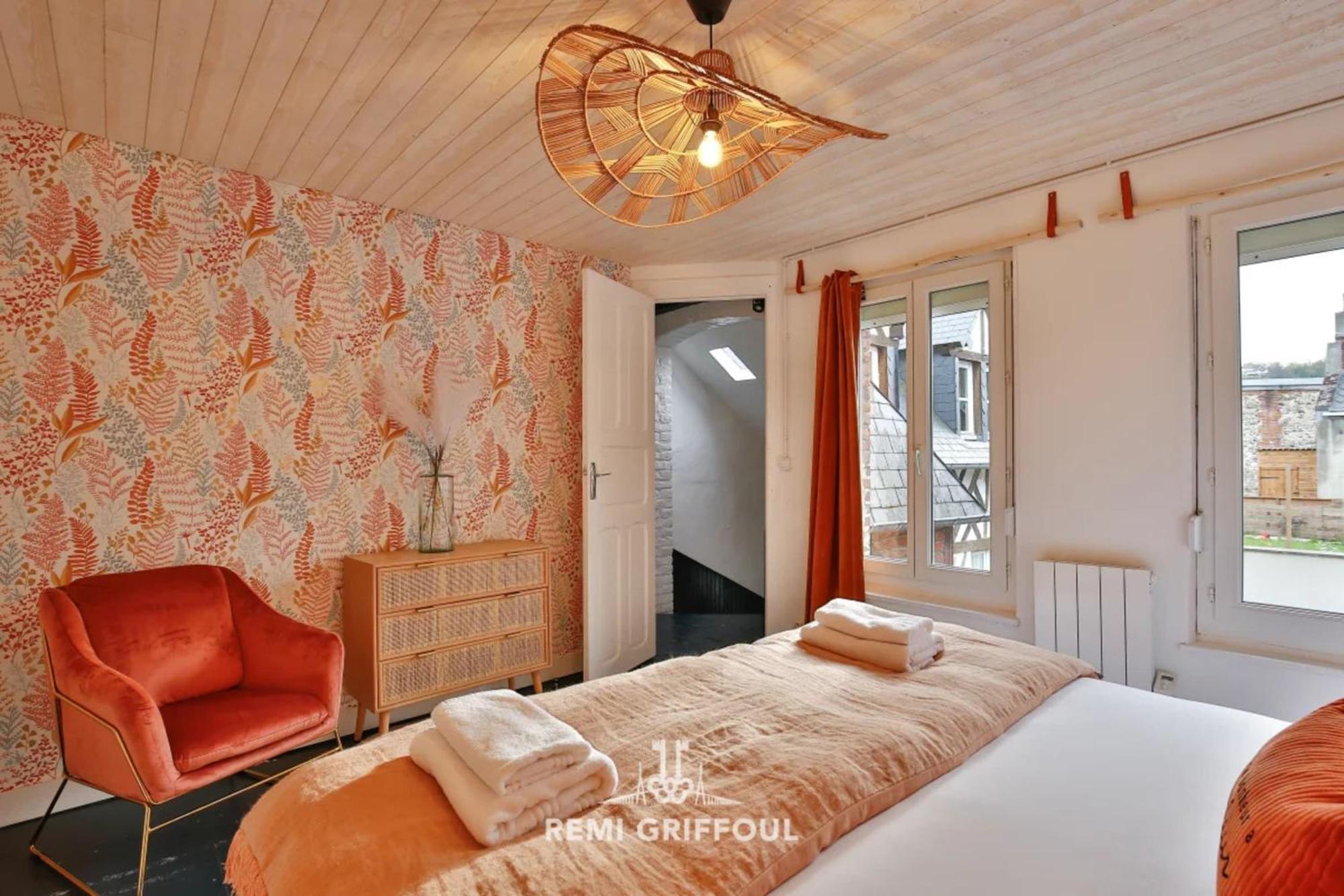 L'Atelier D'Elea 4 Terrace - Industrial-Chic In The Heart Of Honfleur Villa Екстериор снимка