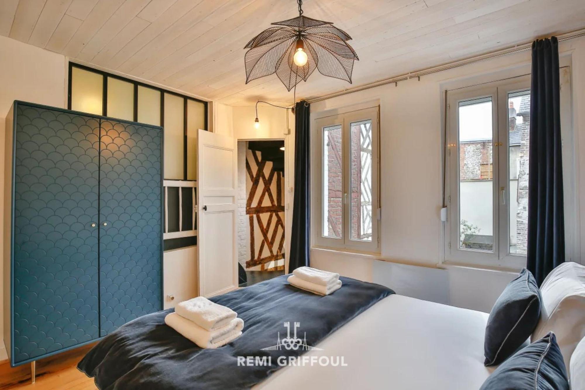 L'Atelier D'Elea 4 Terrace - Industrial-Chic In The Heart Of Honfleur Villa Екстериор снимка
