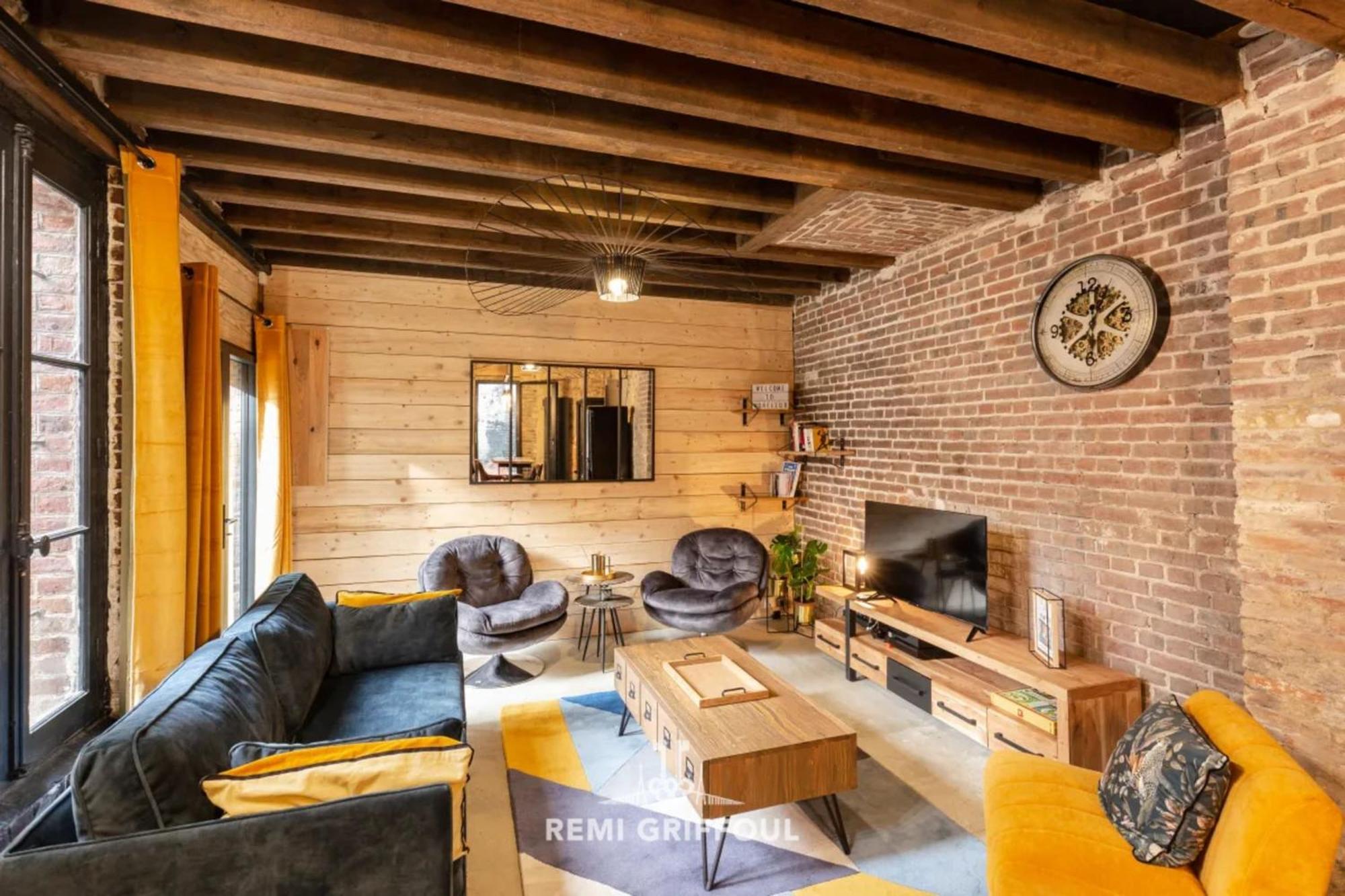 L'Atelier D'Elea 4 Terrace - Industrial-Chic In The Heart Of Honfleur Villa Екстериор снимка